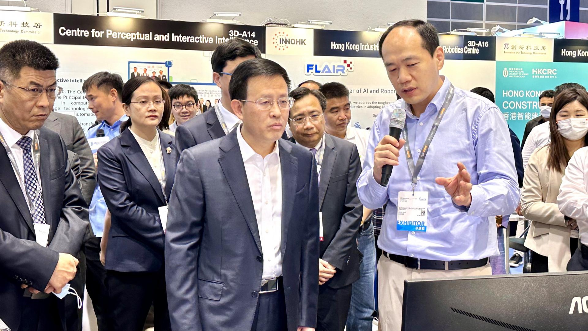 中国科学院香港创新院AI中心亮相香港国际创科展与数字经济峰会